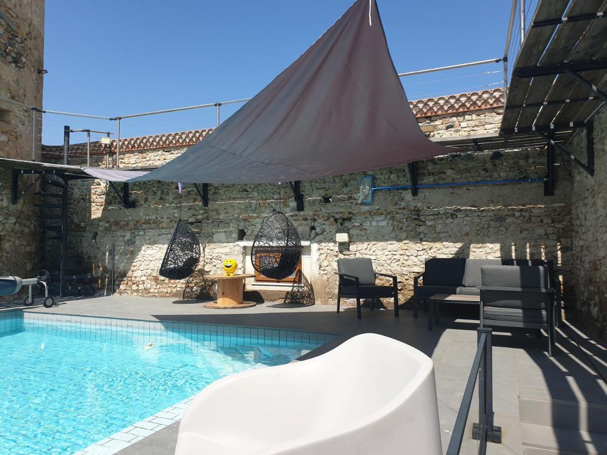 Tour De Charme Atypique Hotel Beauregard-l'Eveque Bagian luar foto